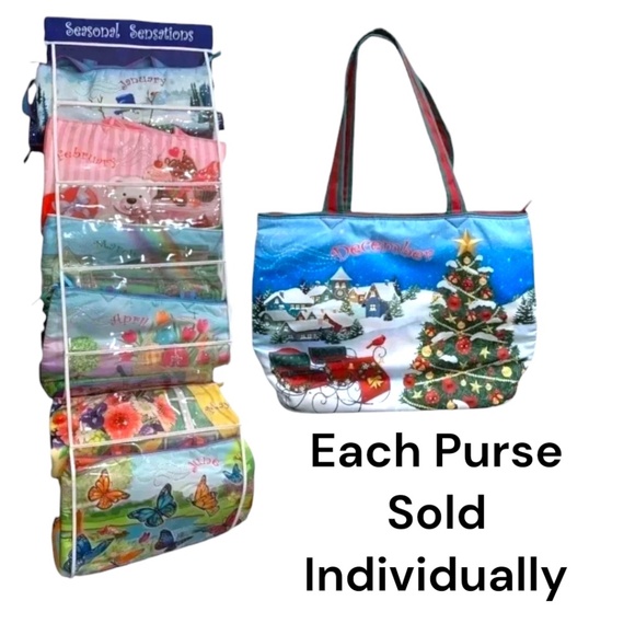 MARCH Purse from the 12 Month Vintage Seasonal Sensations Collection - Picture 2 of 3